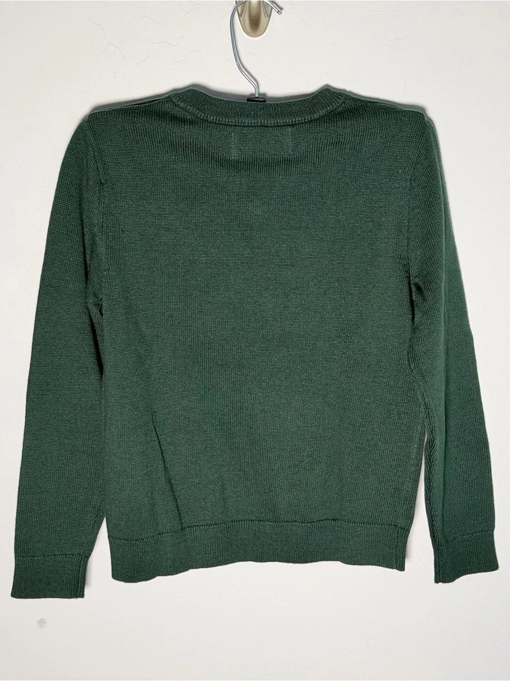 Old Navy Forest Green V-Neck Sweater NWT Great for Holidays Christmas Picture